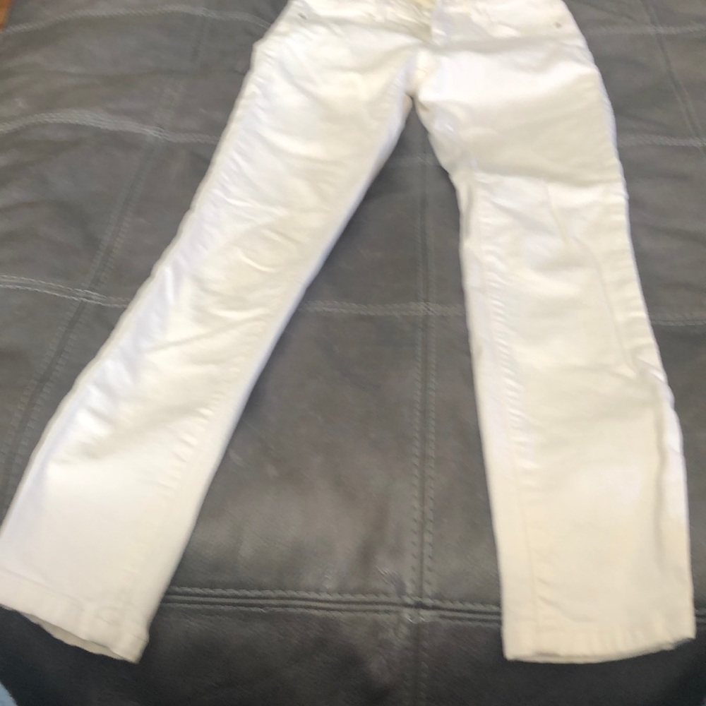Garage High waisted size one white Jean